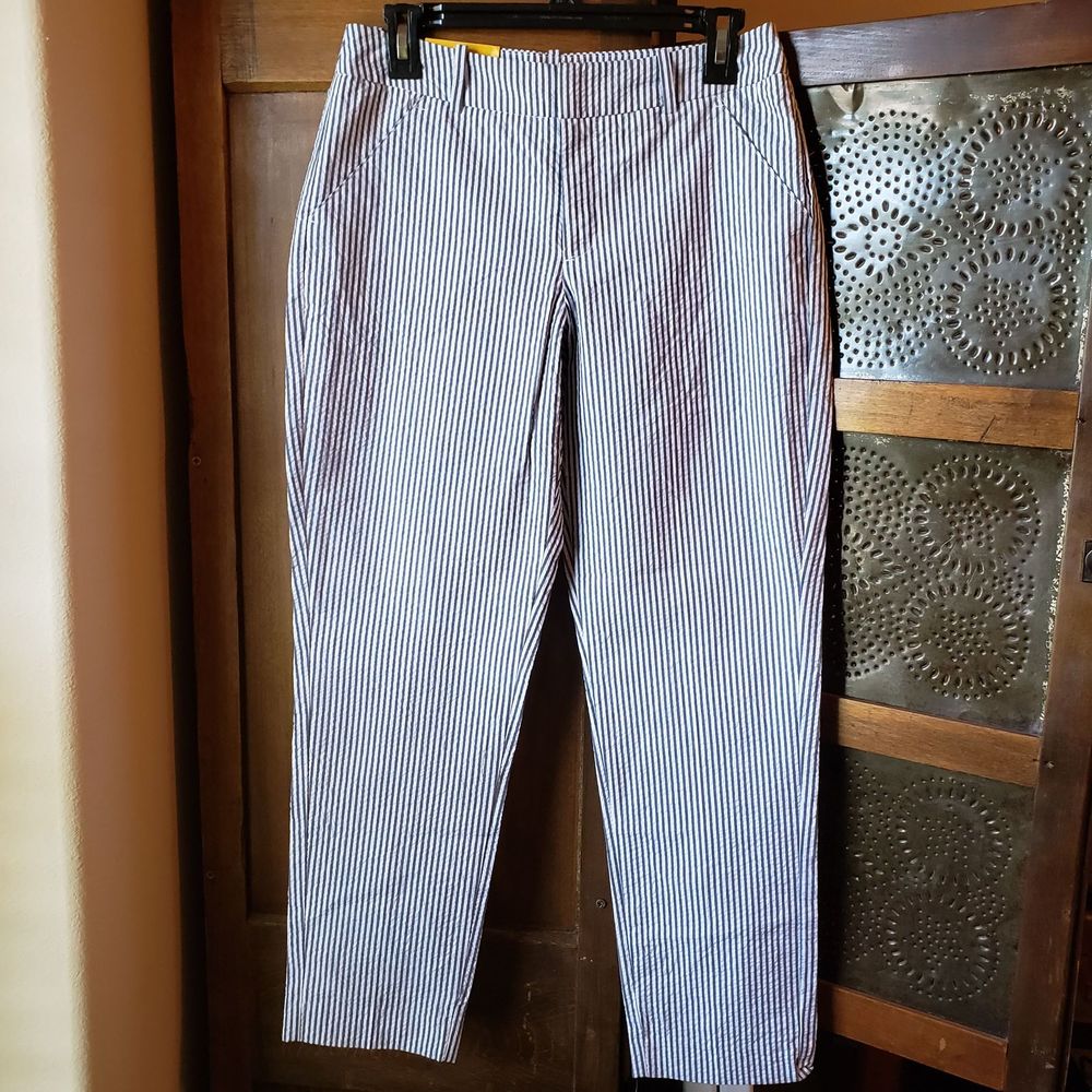 Merona Sear Sucker Pants, NWT, Size 4